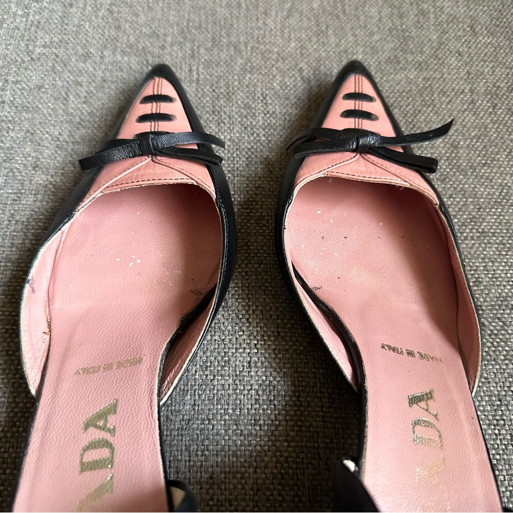 Vintage Prada pink corset heels - Picture 6 of 9